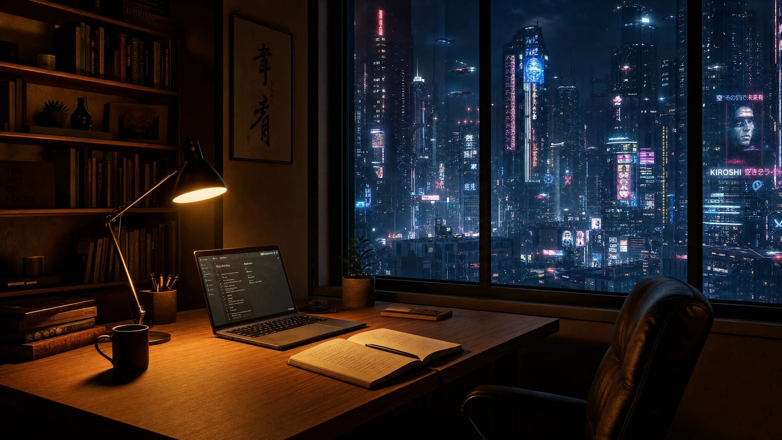 A serene sanctuary representing a private digital journal space